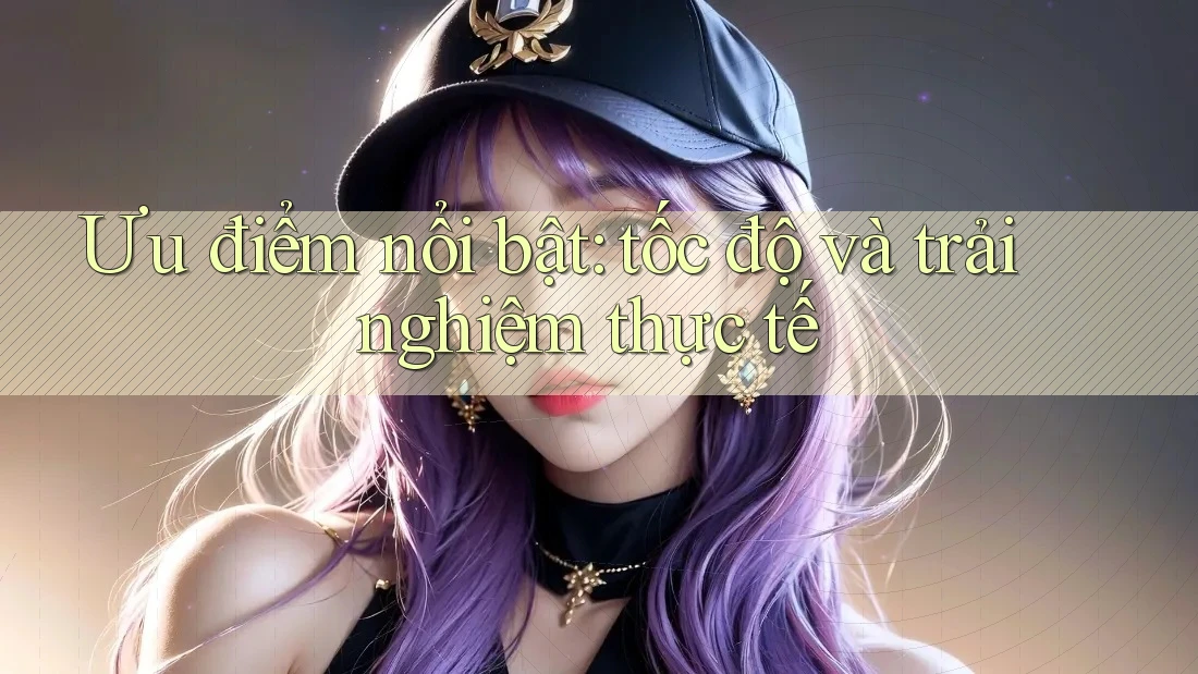 Ưu điểm nổi bật: tốc độ và trải nghiệm thực tế