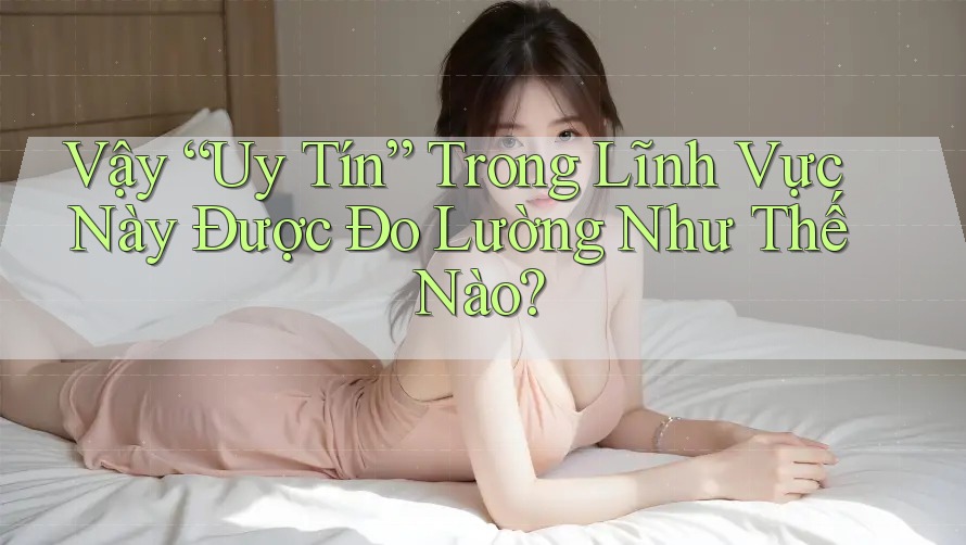Vậy “Uy Tín” Trong Lĩnh Vực Này Được Đo Lường Như Thế Nào?