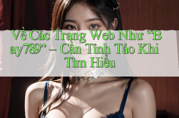 Về Các Trang Web Như “Bay789” – Cần Tỉnh Táo Khi Tìm Hiểu
