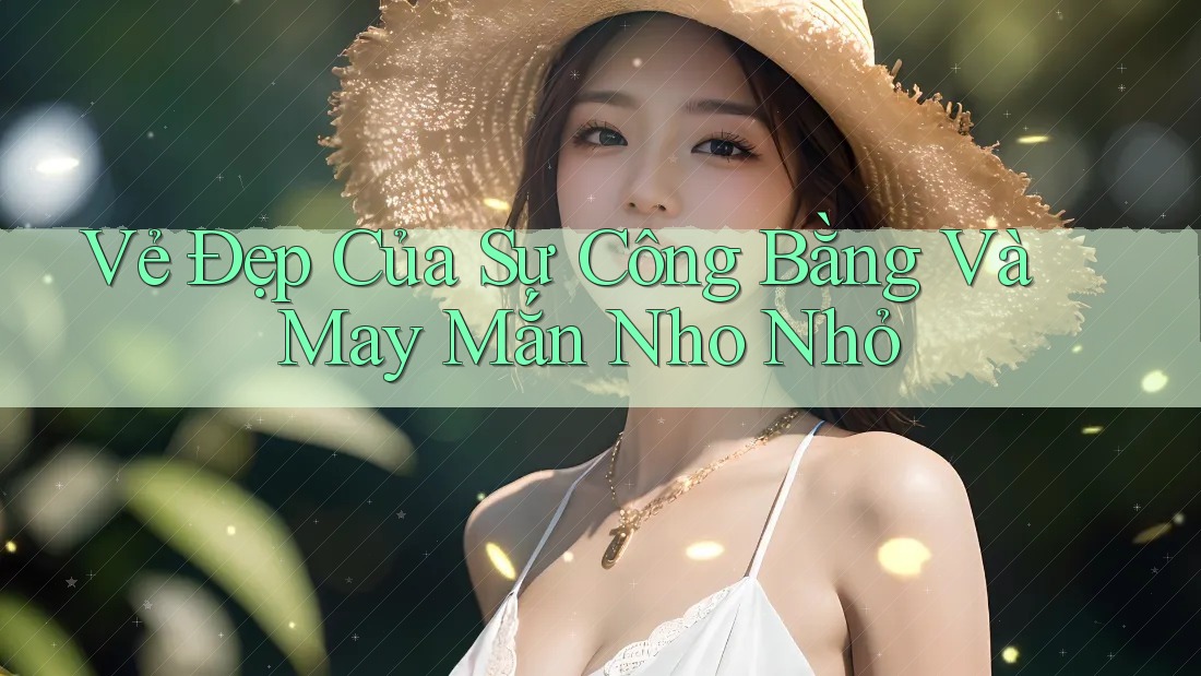 Vẻ Đẹp Của Sự Công Bằng Và May Mắn Nho Nhỏ Vẻ Đẹp Của Sự Công Bằng Và May Mắn Nho Nhỏ