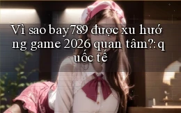Vì sao bay789 được xu hướng game 2026 quan tâm quốc tế